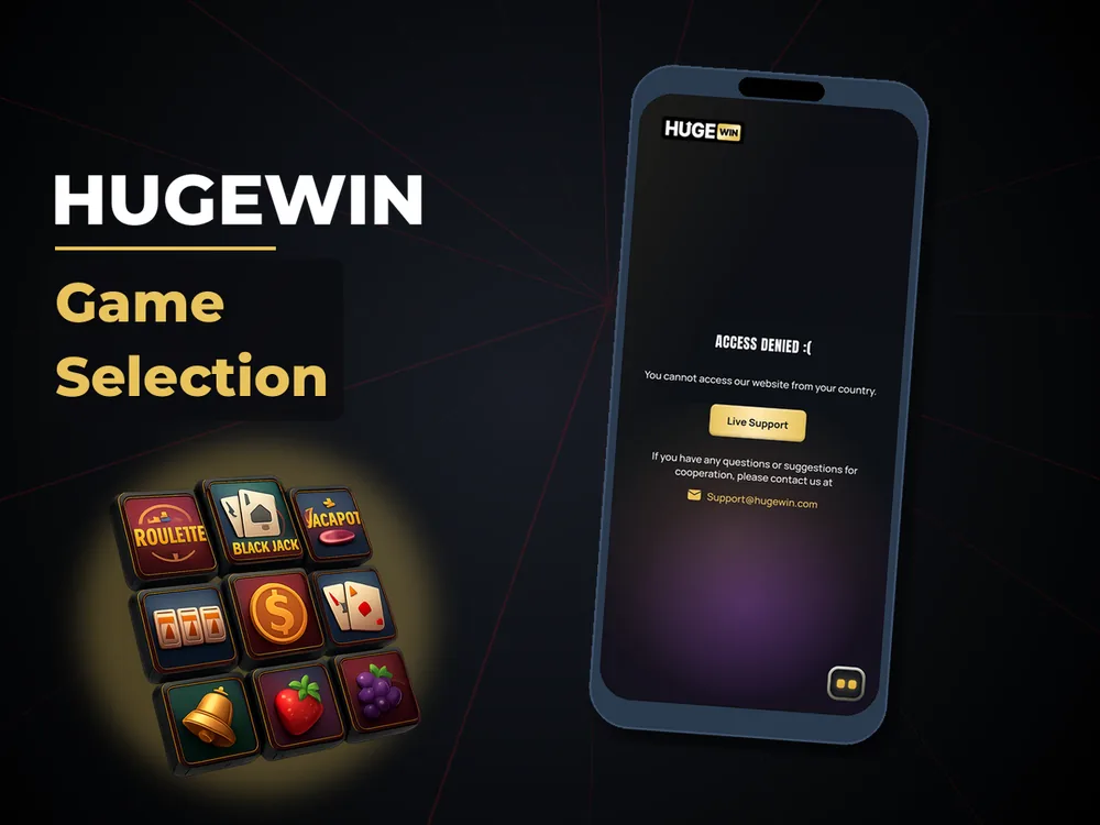 HugeWin - Game Selection