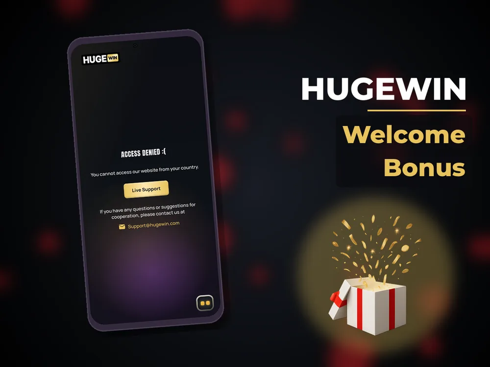 HugeWin - Welcome Bonus