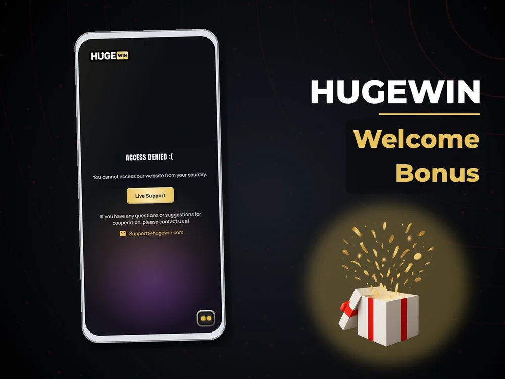 HugeWin - Welcome Bonus