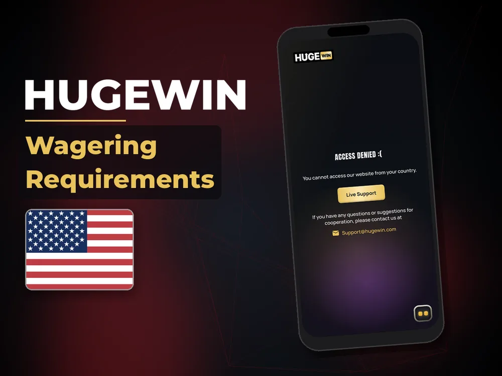 HugeWin - Wagering Requirements